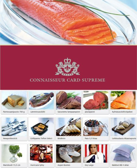 Connaisseur Card lahjakortti